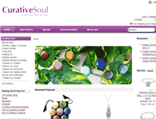 Tablet Screenshot of curativesoul.com